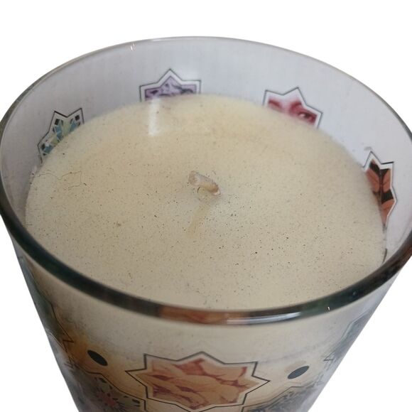 Candle Glass Vanilla Artistic Design New - Picture 8 of 10